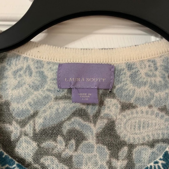 Turquois and Black 2 in 1 sweater! - Picture 4 of 4